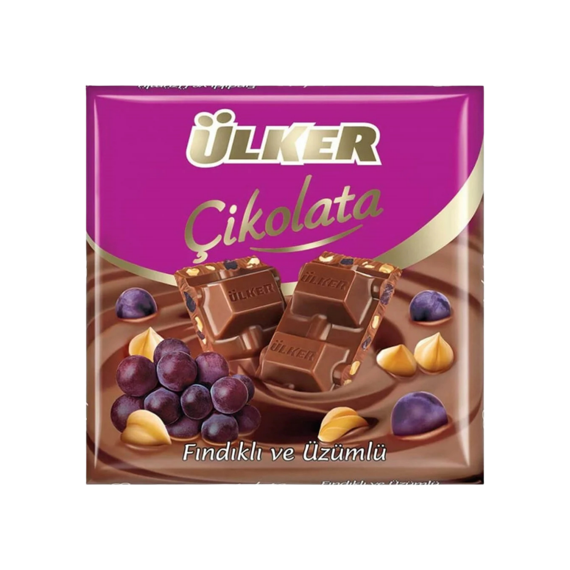 ÜLKER KARE UZUM FINDIK 60GR*6