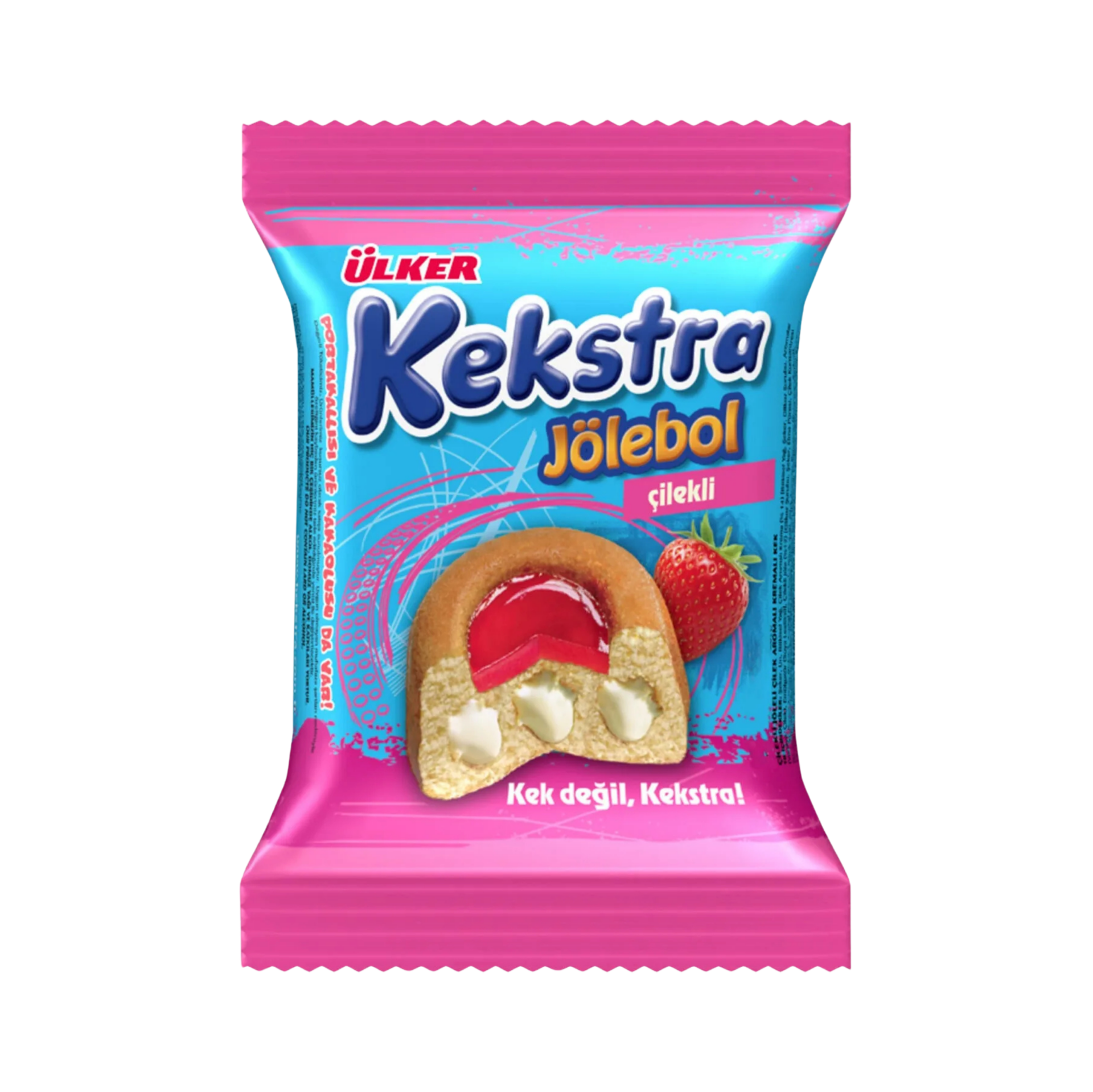 Ülker Kekstra Jölebol Çilekli 40 Gr X 24'lü Paket