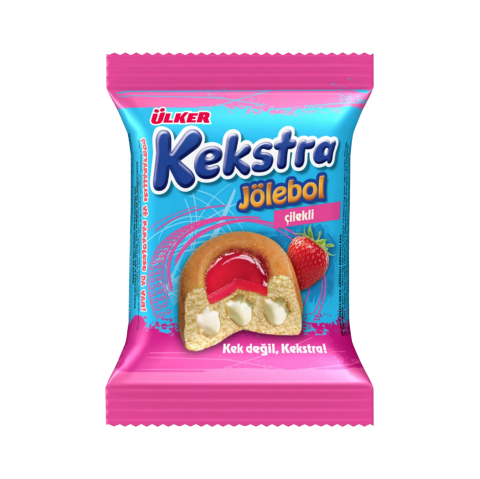 Ülker Kekstra Jölebol Çilekli 40 Gr X 24'lü Paket