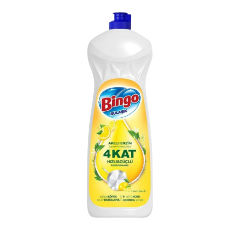 Bingo Bulaşık Deterjanı Limon 650 Ml x 16