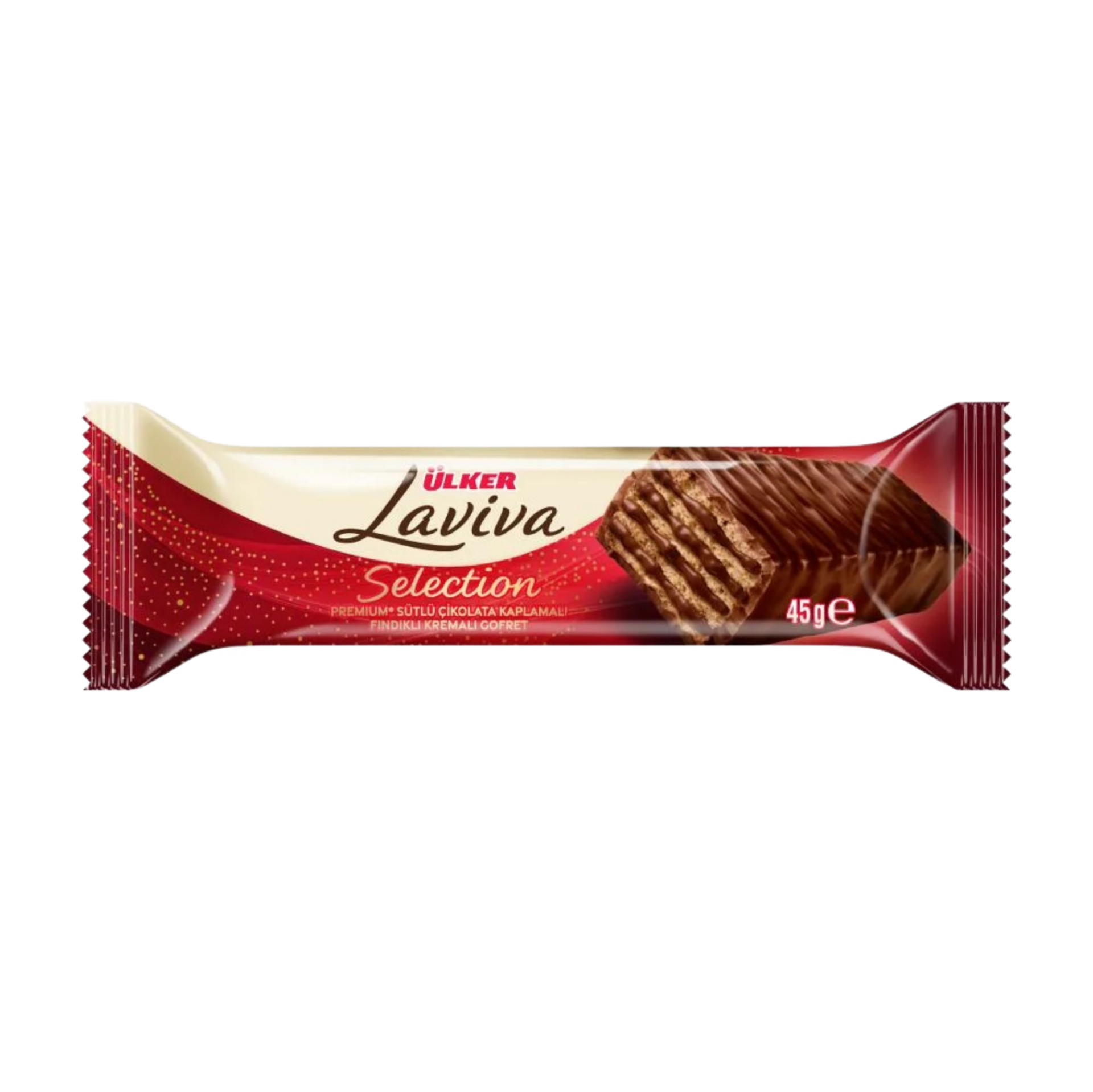 ÜLKER LAVIVA SELECTION SUTLU 45GR*18