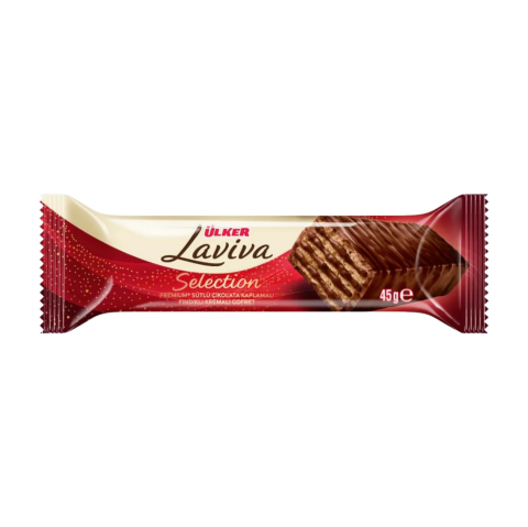 ÜLKER LAVIVA SELECTION SUTLU 45GR*18