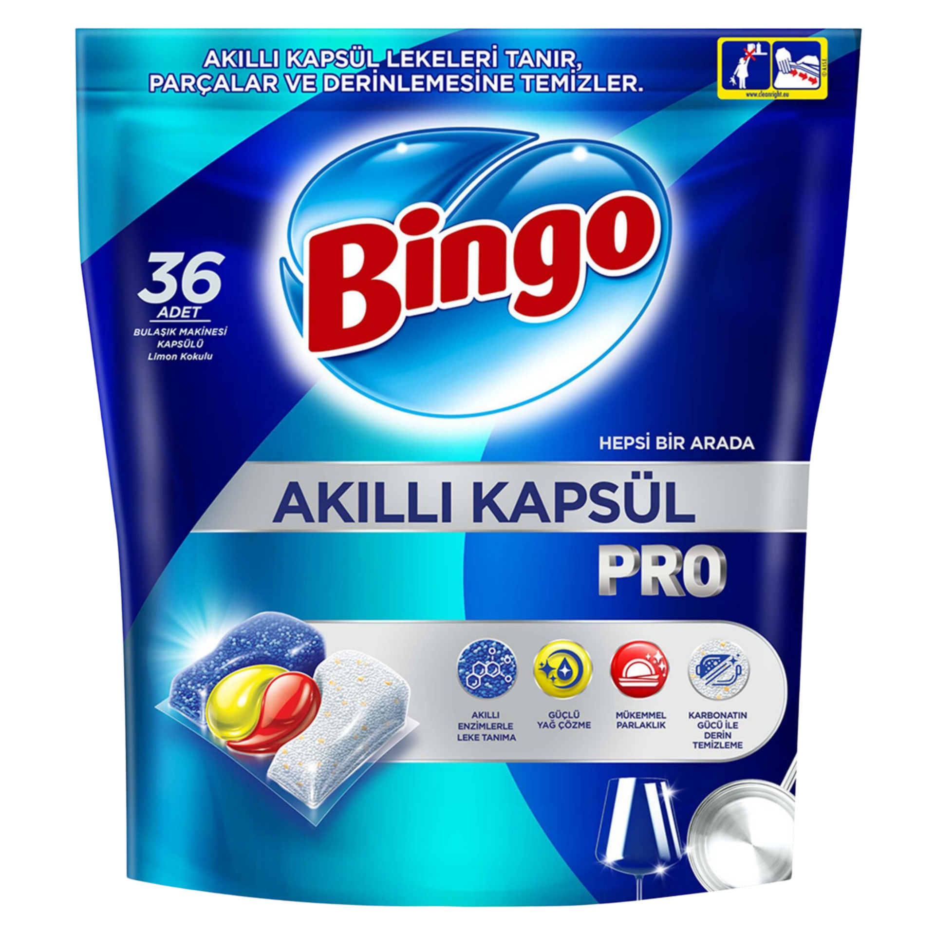 BİNGO KAPSÜL PRO 36'LI*5