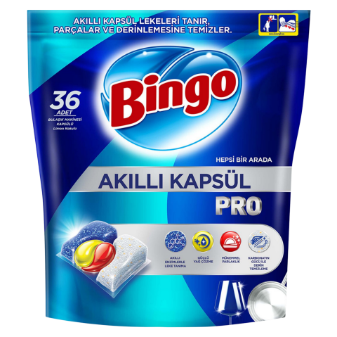 BİNGO KAPSÜL PRO 36'LI*5