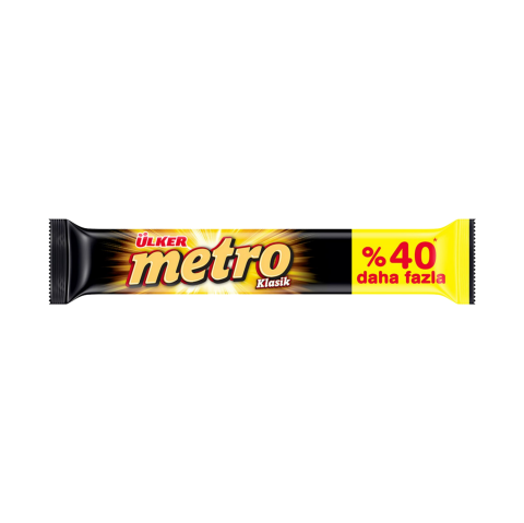 Ülker Metro Büyük Boy Çikolata 50,4 Gr X 18'li Paket
