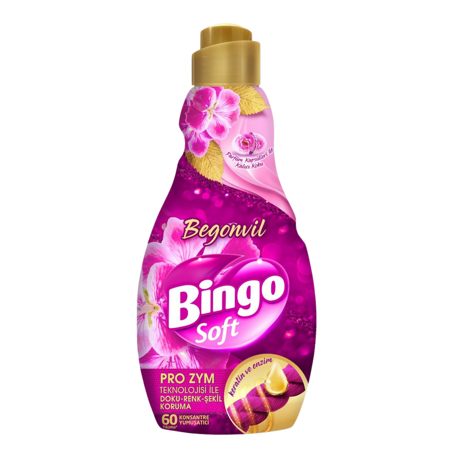 BİNGO KONSANTRE 1440ML*9 BEGONVIL PEMBE