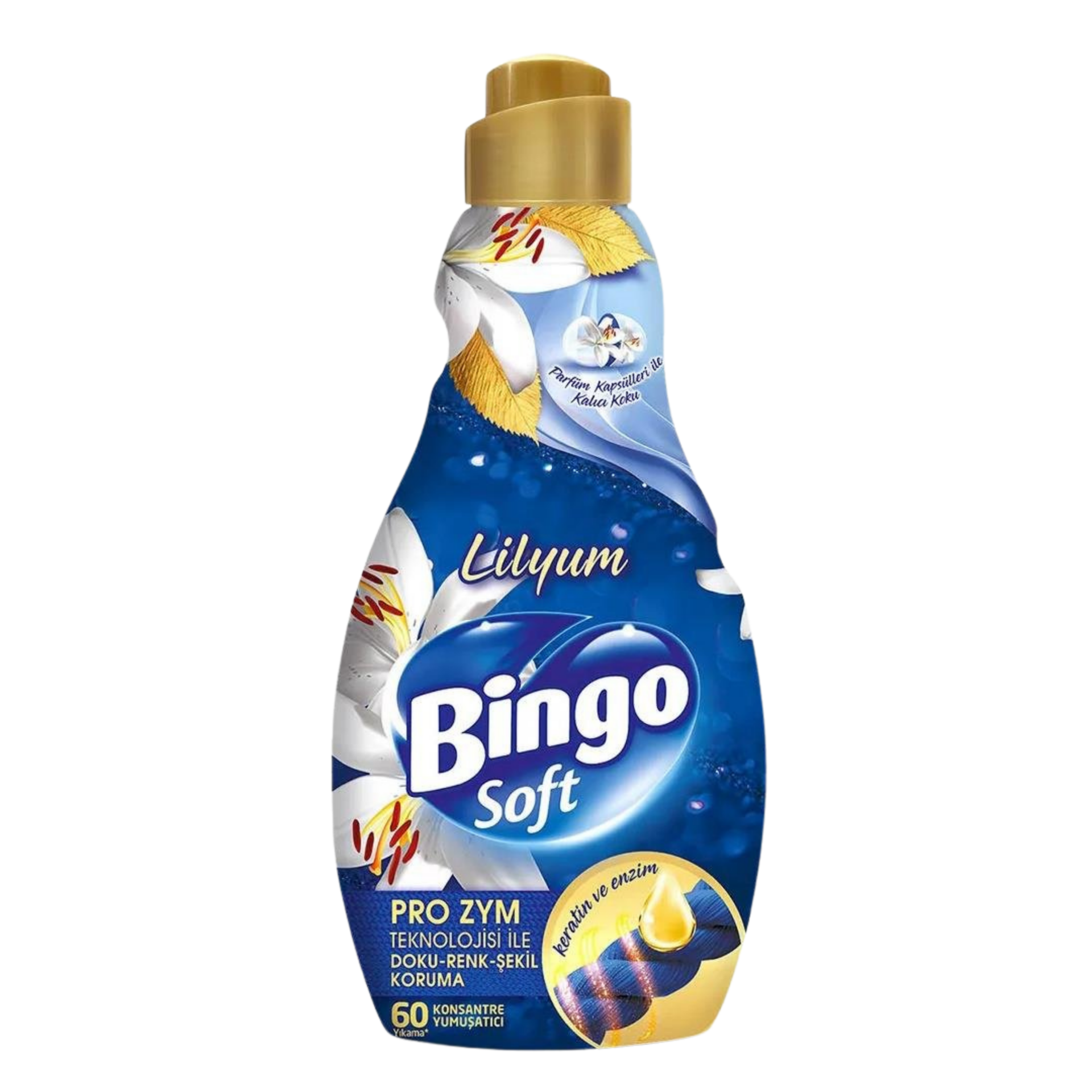 Bingo Soft Konsantre Yumuşatıcı 60 Yıkama 1.44 Lt Lilyum