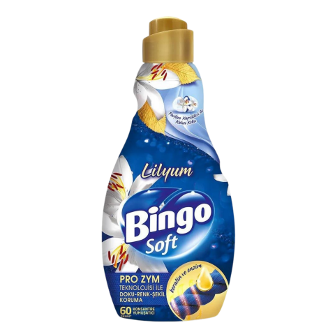 Bingo Soft Konsantre Yumuşatıcı 60 Yıkama 1.44 Lt Lilyum