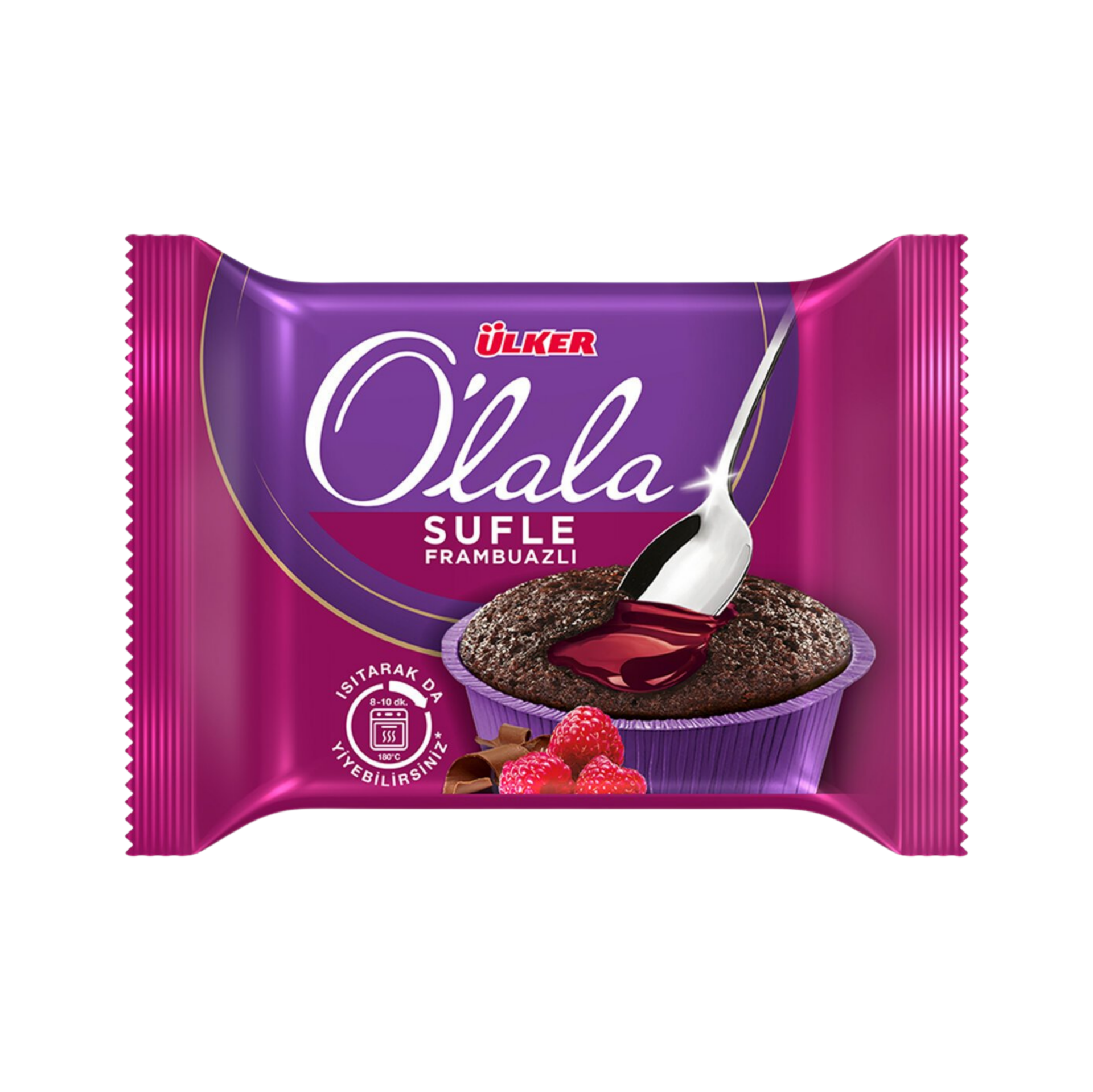 ÜLKER OLALA SUFLE KEK 70GR*12 FRAMBUAZLI