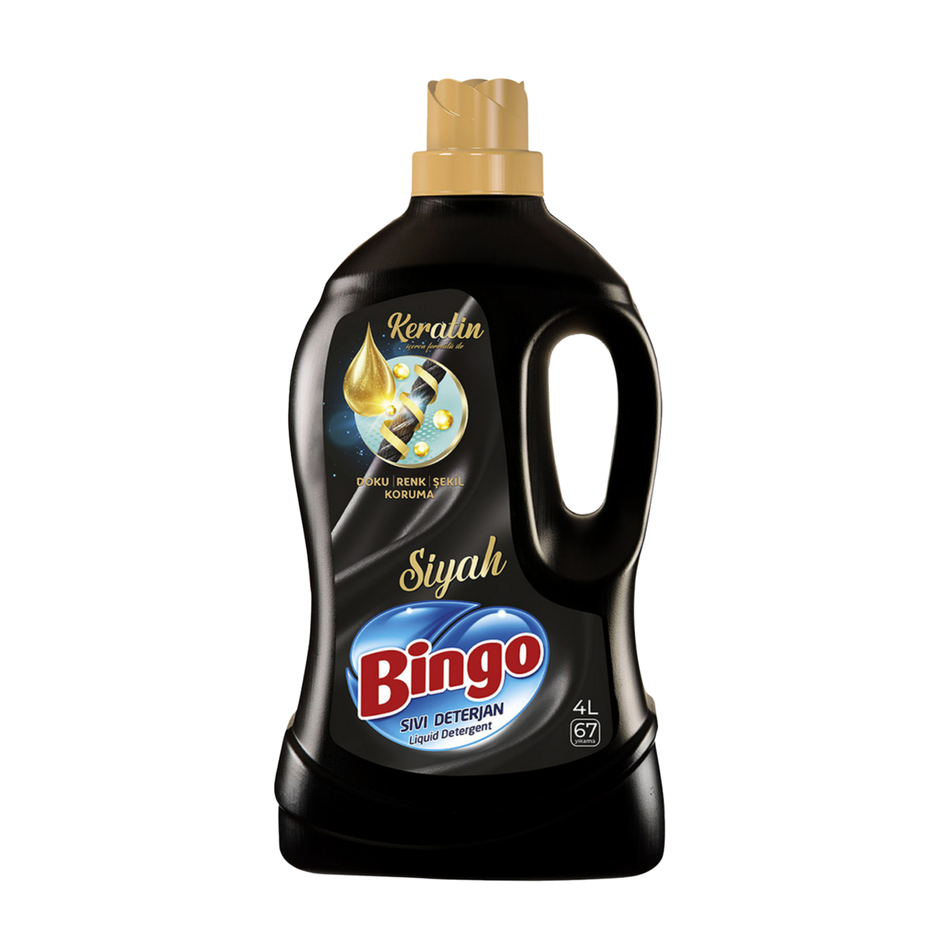 BİNGO SIVI DETERJAN 4LT*4 SİYAH