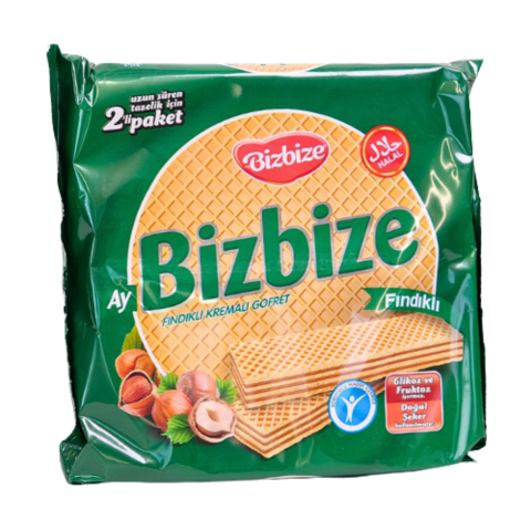 BİZBİZE GOFRET 340GR*12 FINDIKLI
