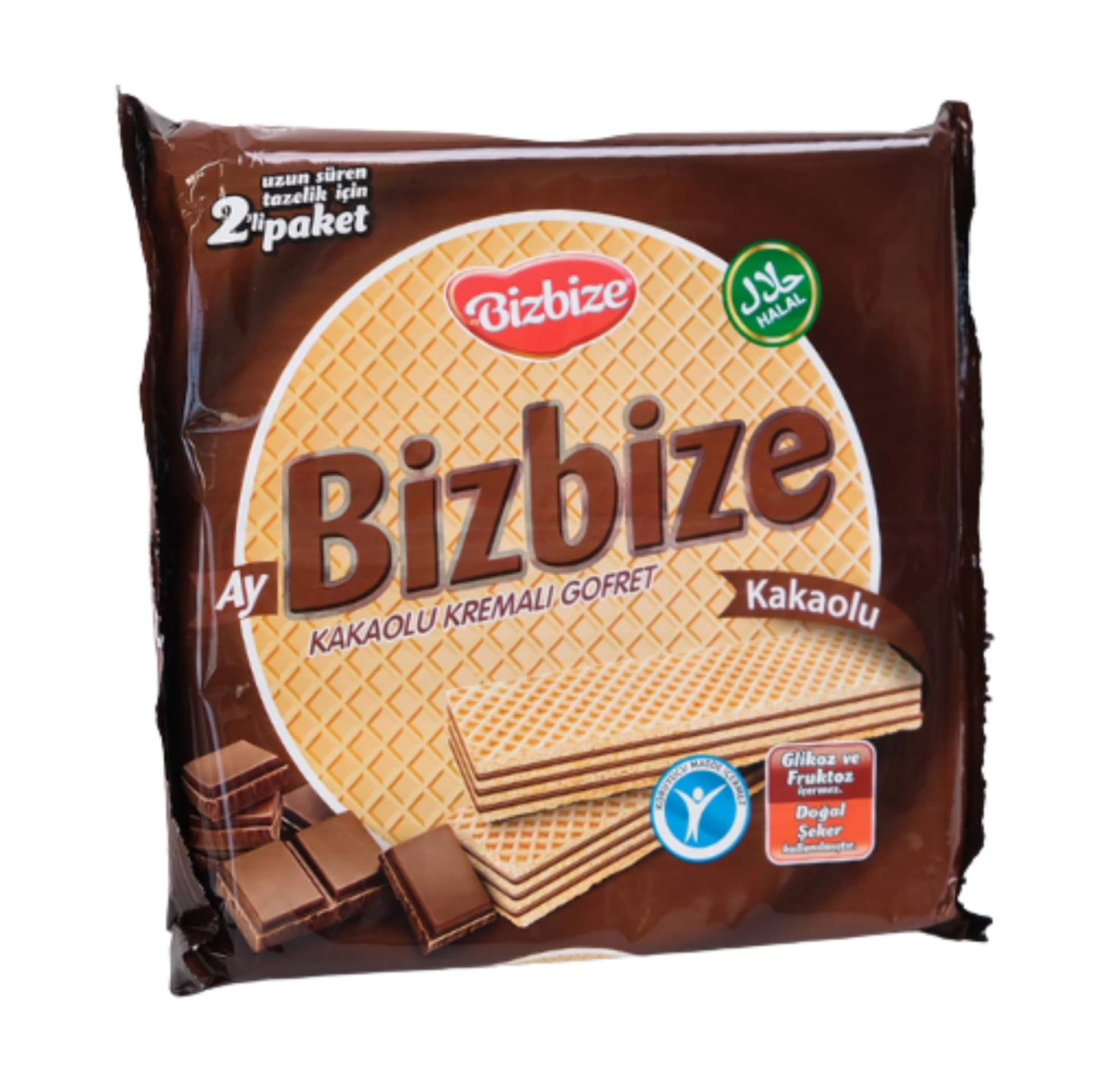BİZBİZE GOFRET 340GR*12 KAKAOLU