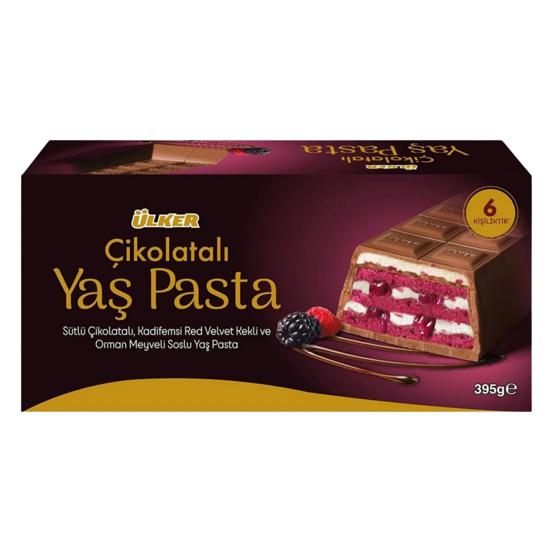 ÜLKER YAS PASTA 395GR*6
