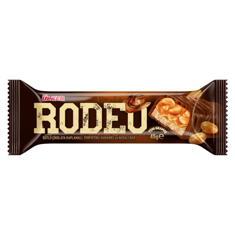 ÜLKER RODEO BAR YER FISTIKLI 45GR*24