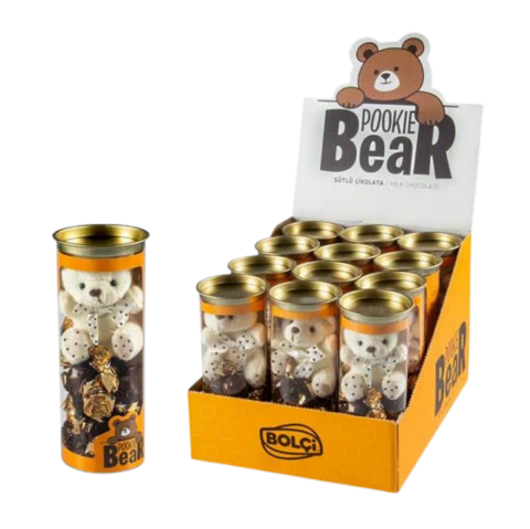 BOLÇİ BK167 POOKIE BEAR SÜTLÜ 100GR*12