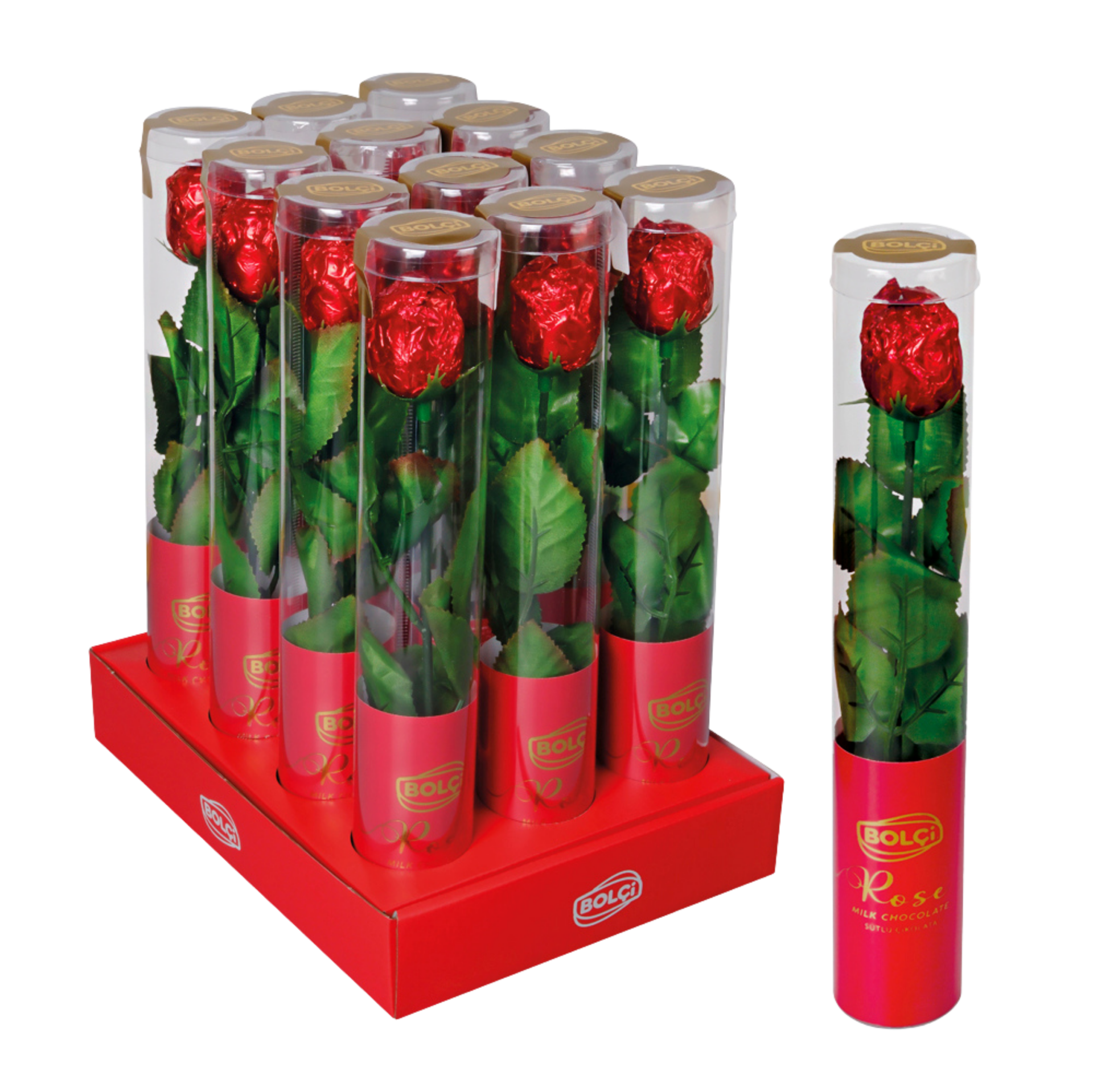 BOLÇİ BK184 GÜL ÇİKOLATA 20GR*12