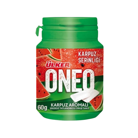 ÜLKER ONEO KARPUZLU SAKIZ 60GR*12 KUTU