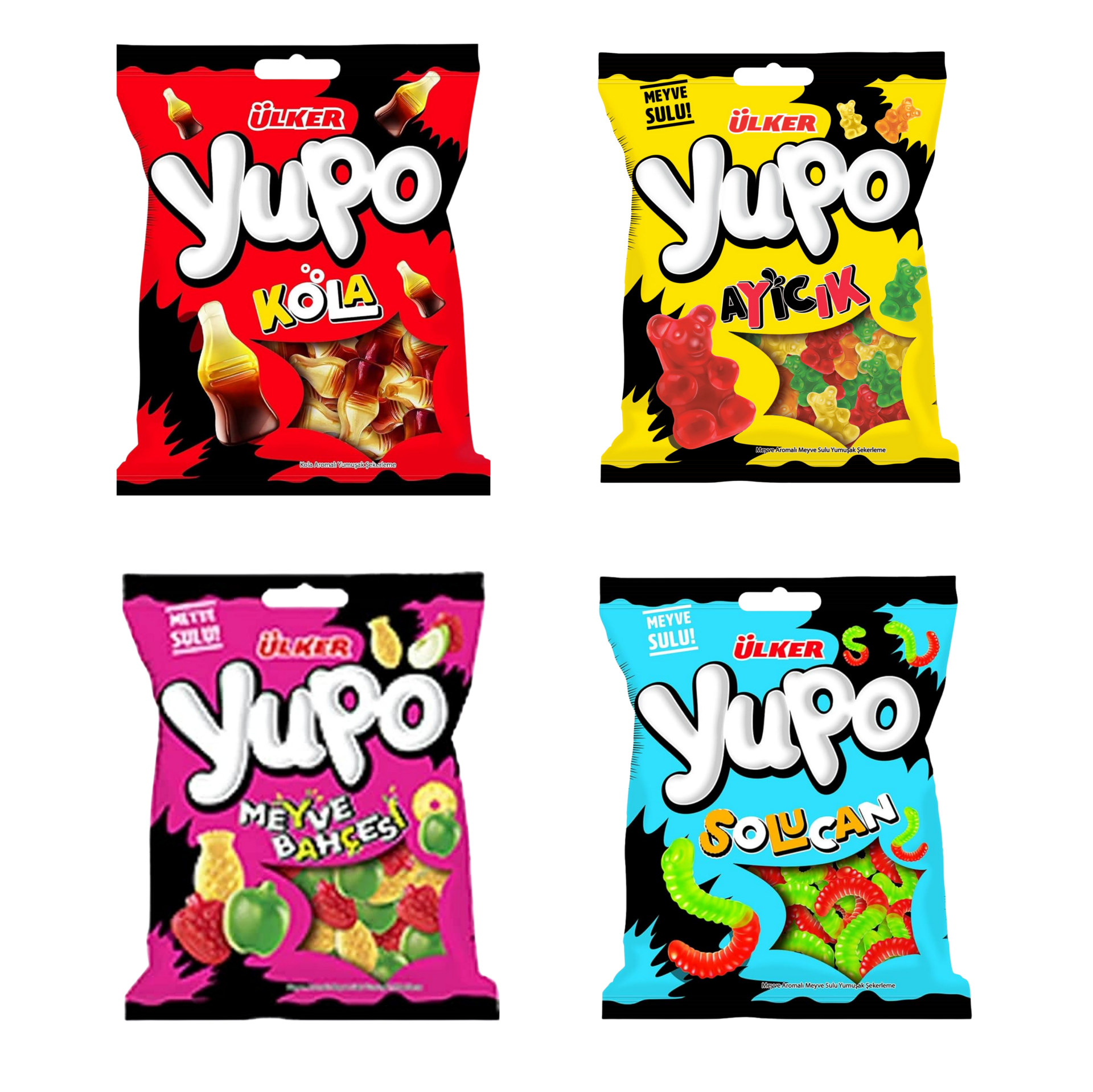 ÜLKER YUPO YUM.SEKER 80GR*24