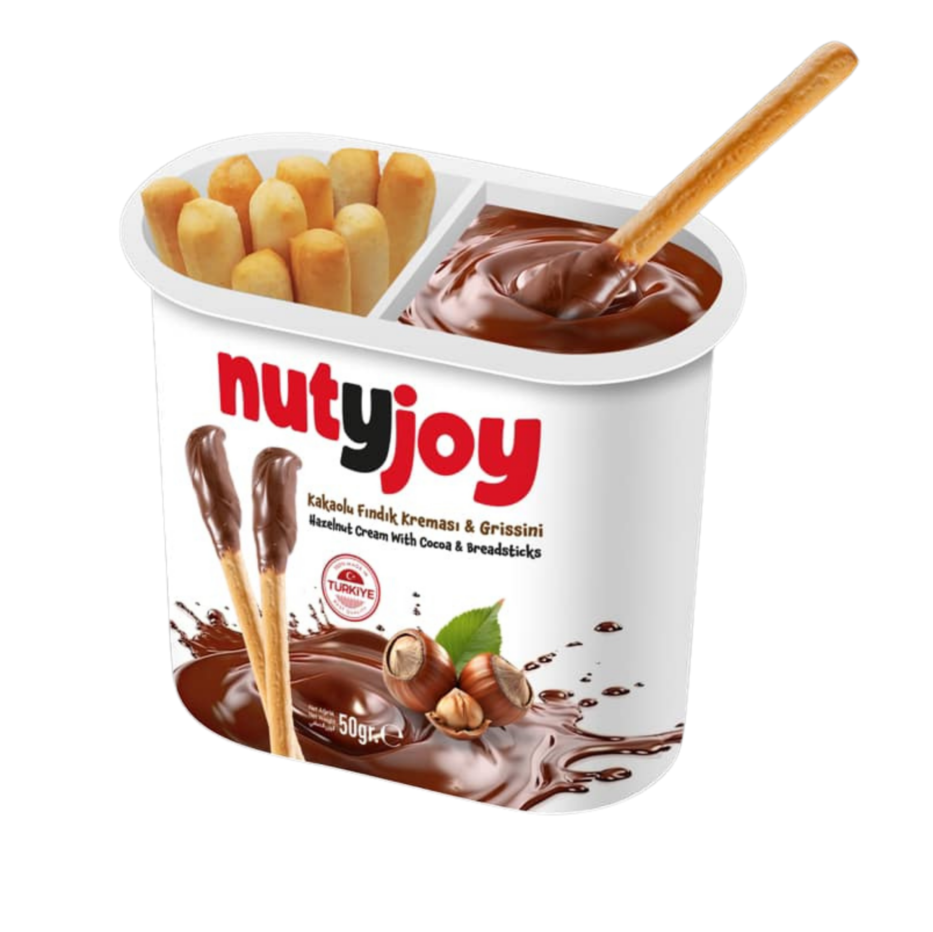 NUTYJOY GO ÇUBUK + ÇOKOKREM 50GR*24