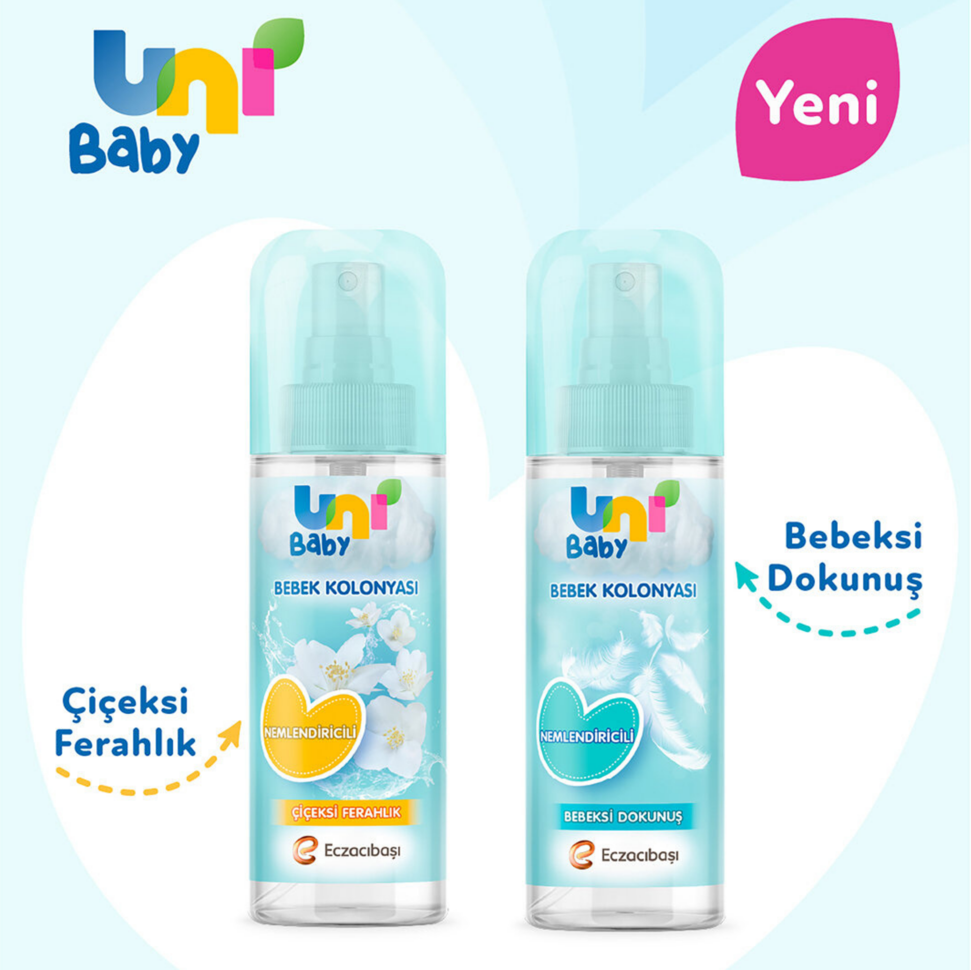 UNI BABY BEBE SAMPUANI 900ML*12