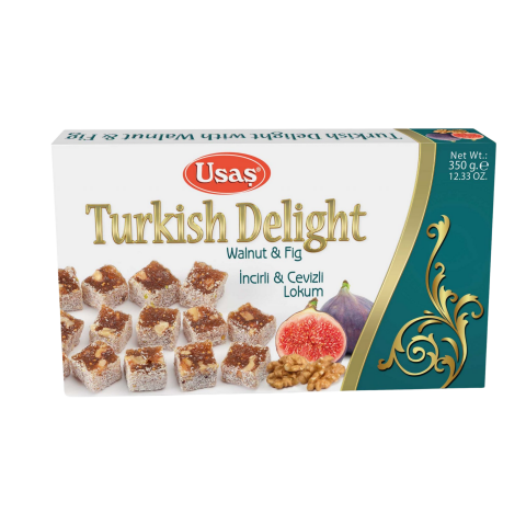 USAS 185 INCIRLI CEVIZLI LOKUM 350GR(12)