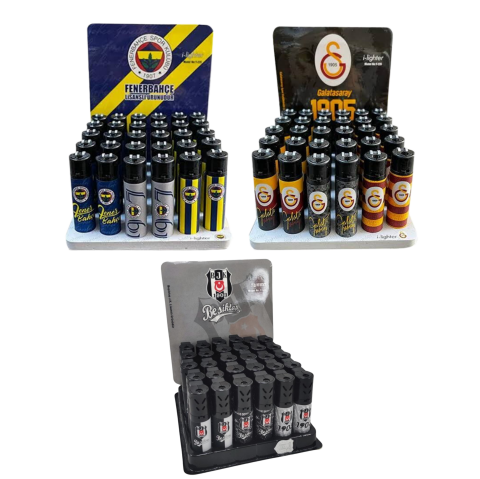 ÇAKMAK I-LIGHTER TARAFTAR*30 PLASTİK