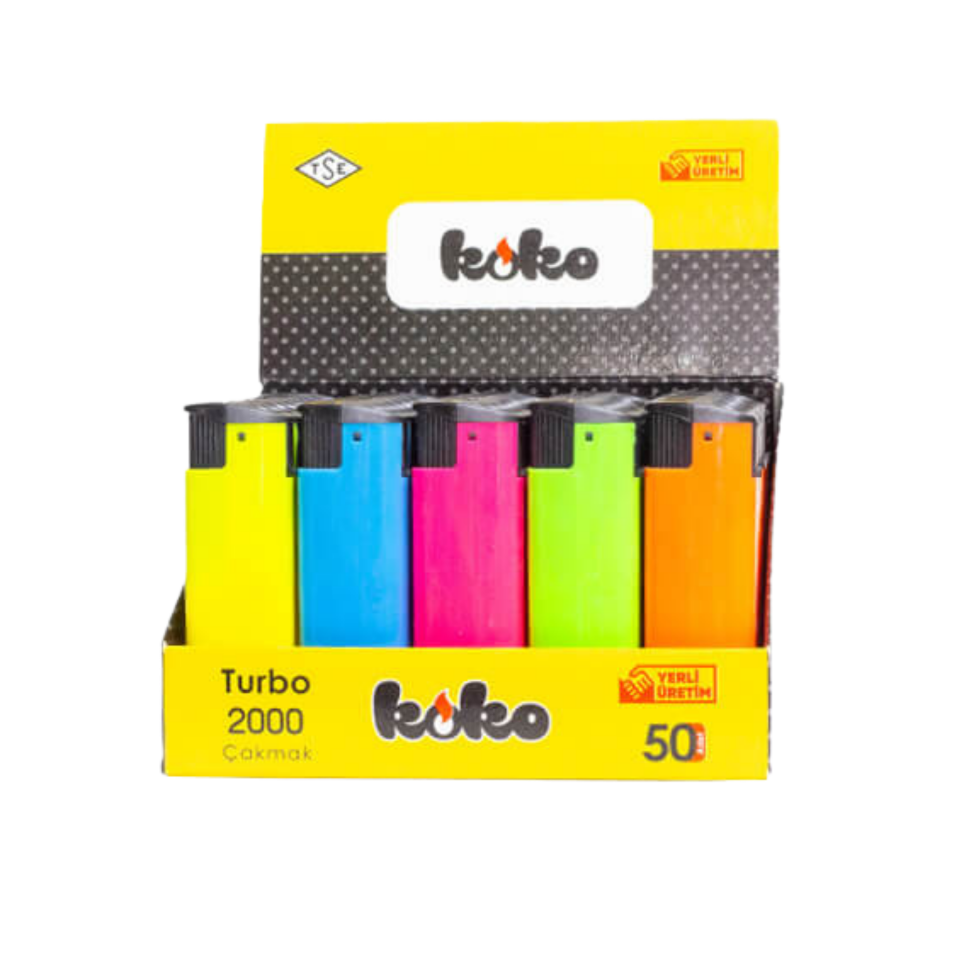 ÇAKMAK KOKO TURBO 2000 REZISTANLI*50