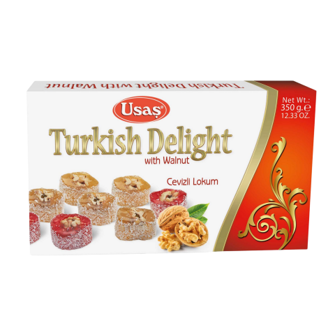 USAS 206 CEVIZLI LOKUM 350GR(12)
