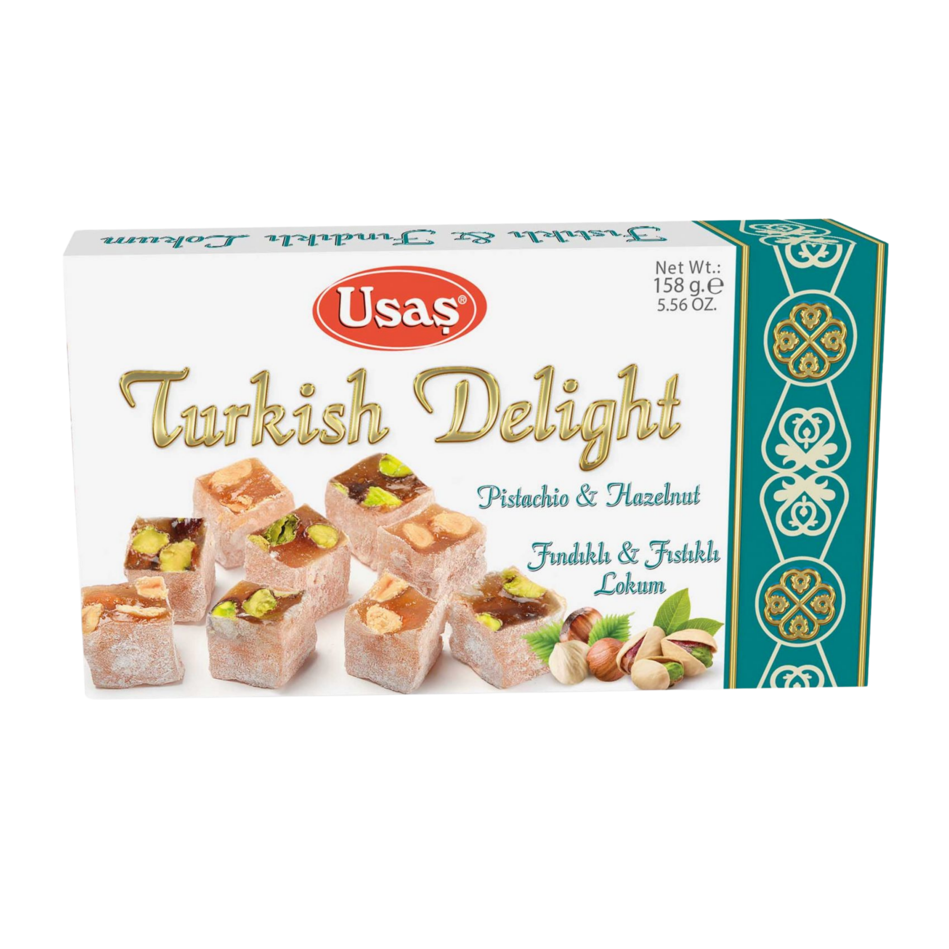 USAS 213-1 FINDIKLI FISTIKLI LOKUM 158GR(24)