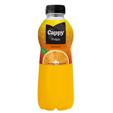 CAPPY PULPY 330ML*12 PORTAKAL