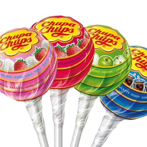 CHUPA CHUPS KAĞIT ÇUBUK LOLİPOP*50