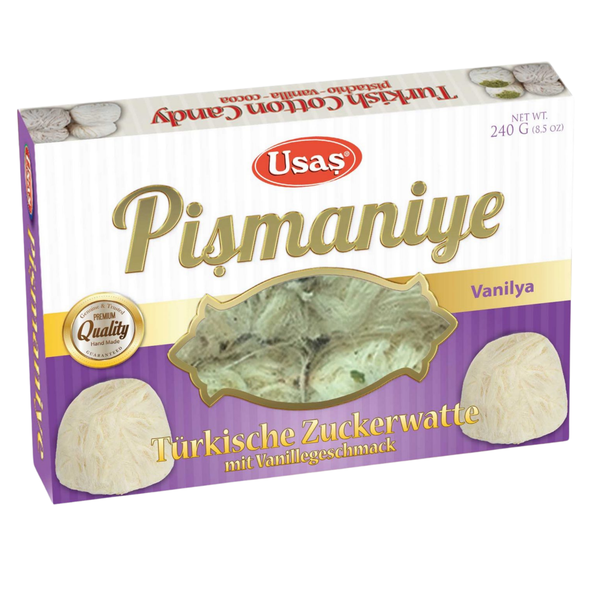 USAS 8280 VANİLYALI PİŞMANİYE 240GR(12)