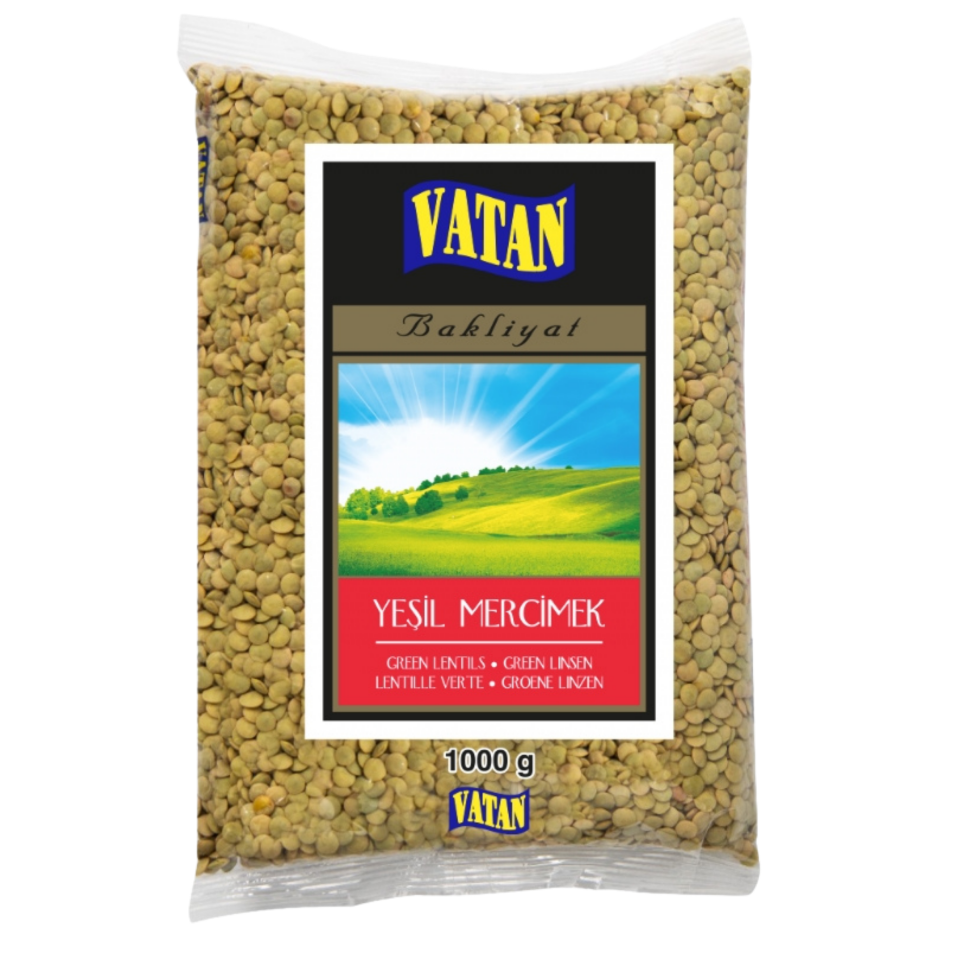 VATAN MERCİMEK YEŞİL 1KG*10