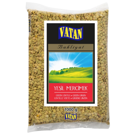 VATAN MERCİMEK YEŞİL 1KG*10