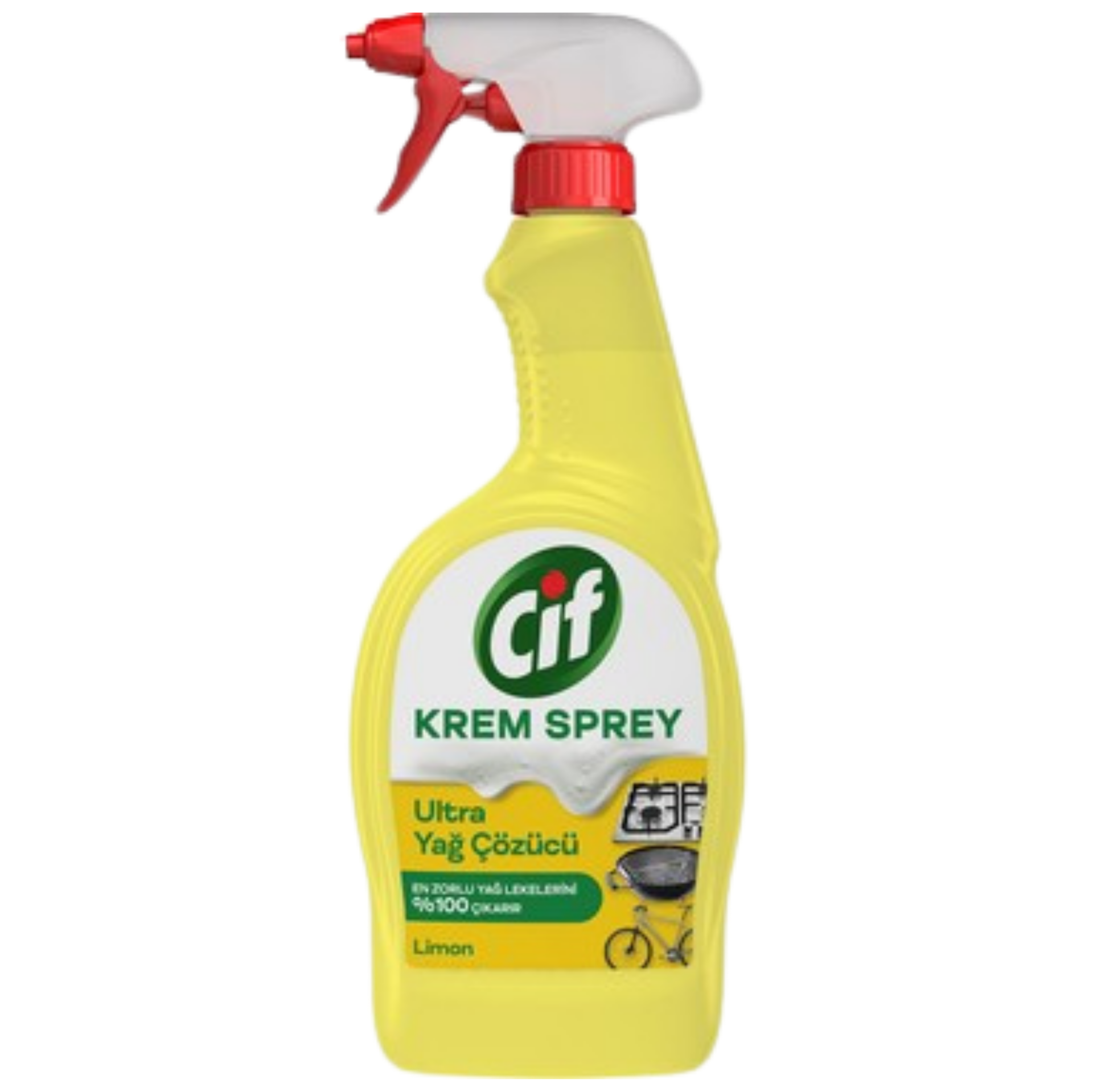 CİF ULTRA KİR VE YAĞ SÖKÜCÜ SPREY 750ML*12 SARI