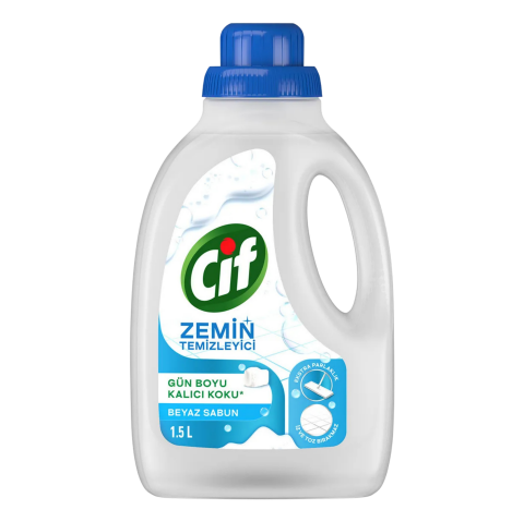 CİF ZEMİN TEMİZLEME 1500ML*9 BEYAZ SABUN