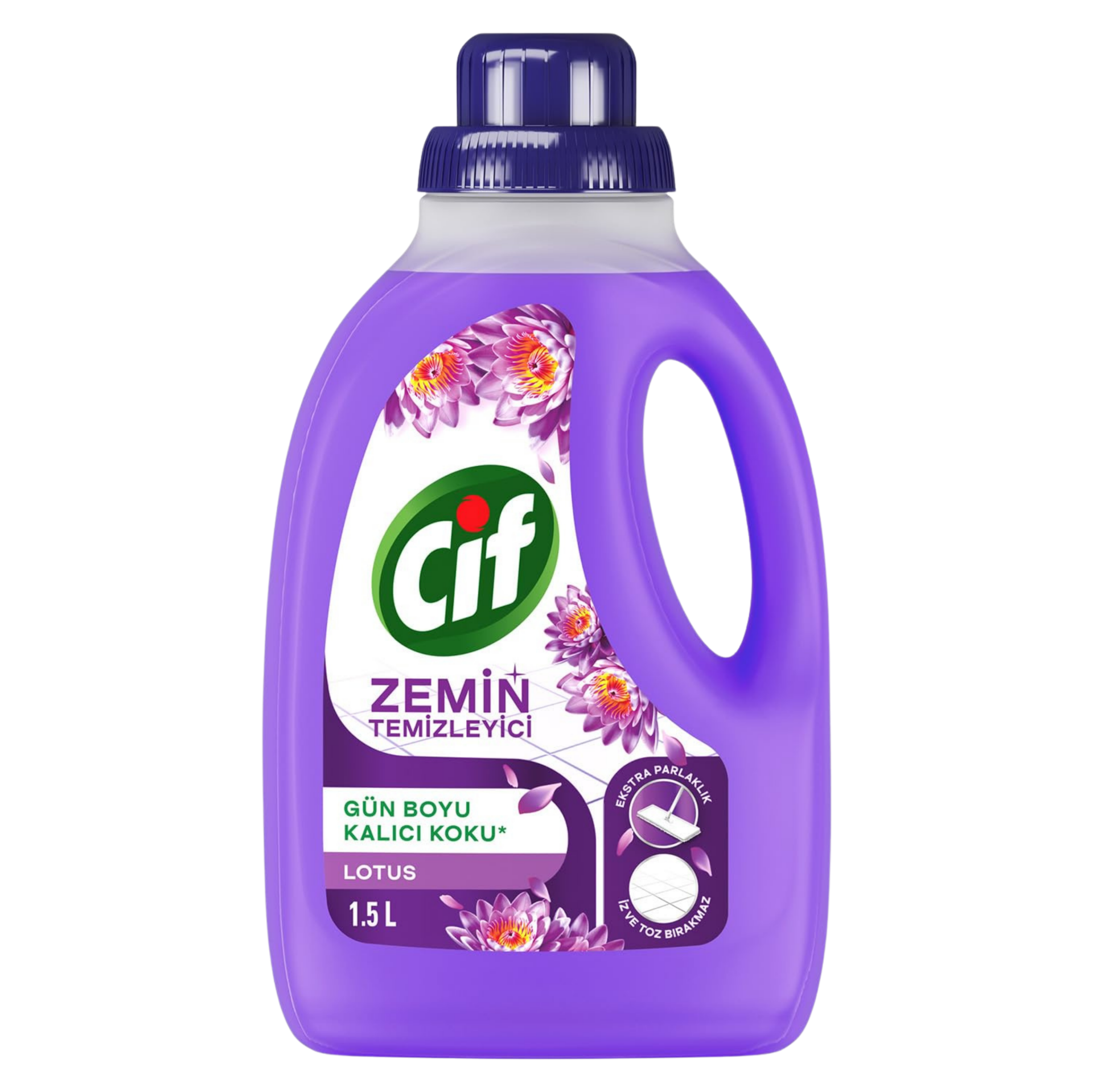 CİF ZEMİN TEMİZLEME 1500ML*9 LOTUS MOR