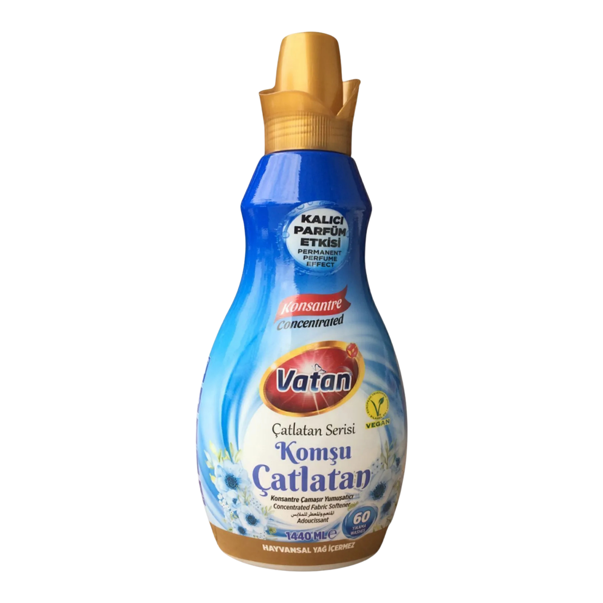 VATAN KOMŞU ÇATLATAN 1440 ML*9 MAVİ