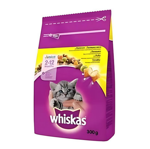 WHISKAS 300 GR KURU TAVUK-SEBZE*14