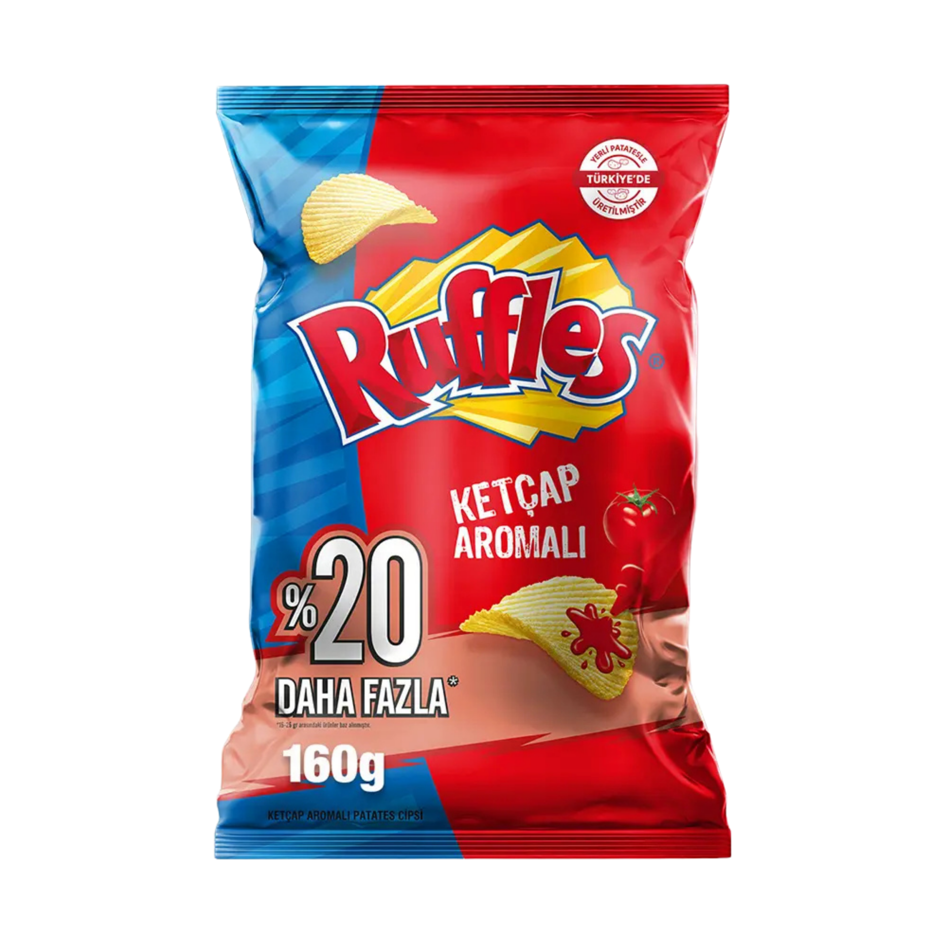 RUFFLES KETÇAP 160GR*17
