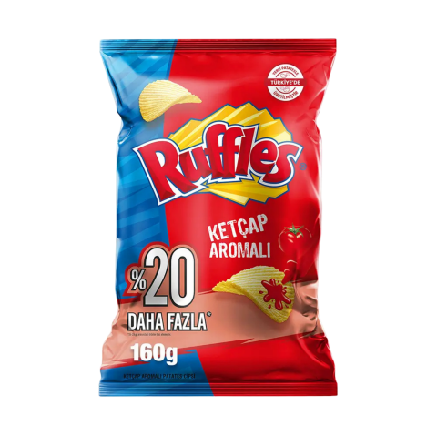 RUFFLES KETÇAP 160GR*17