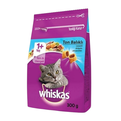 WHISKAS 300 GR KURU TON BALIKLI*14
