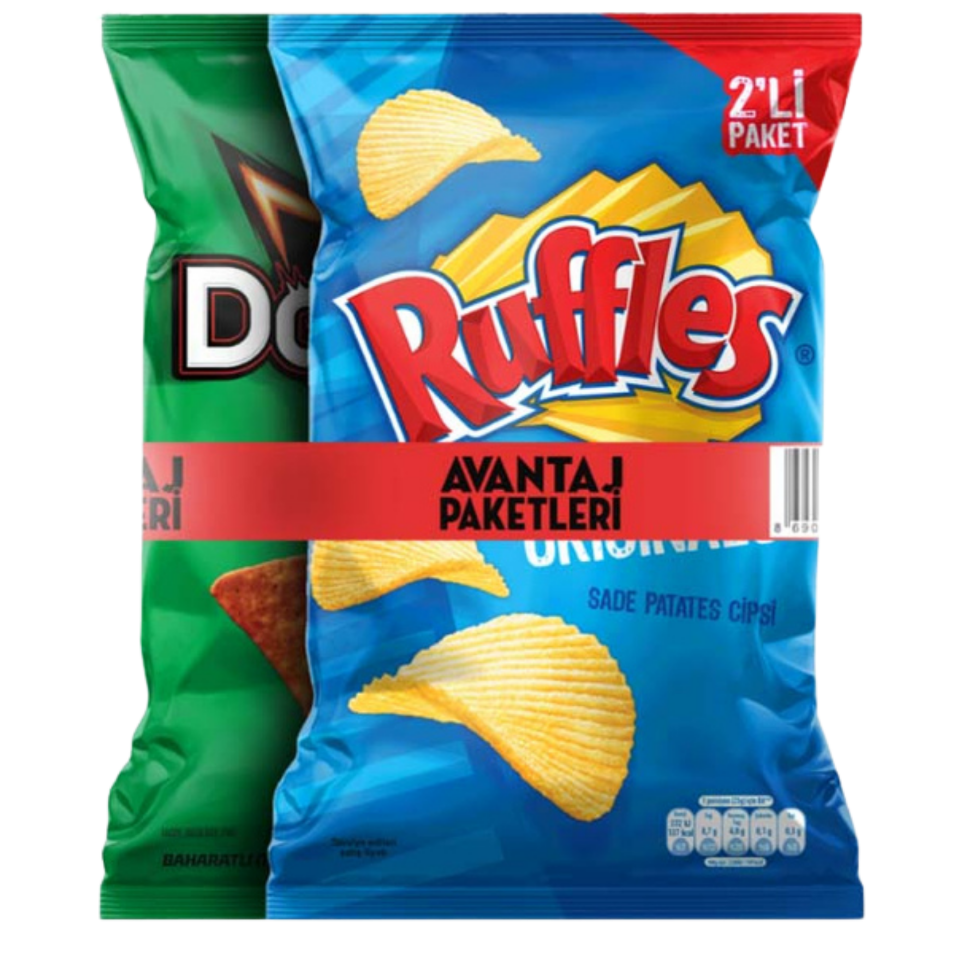 RUFFLES ORJ & DORİTOS TACO 2'Lİ*6