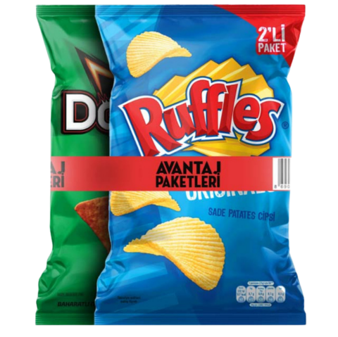RUFFLES ORJ & DORİTOS TACO 2'Lİ*6