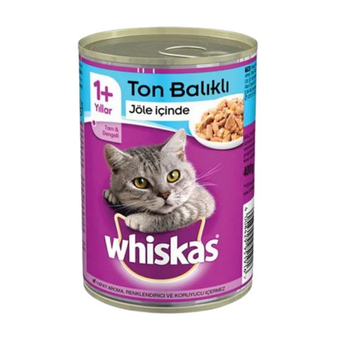 WHISKAS 400 GR KONS. TON BALIKLI*24