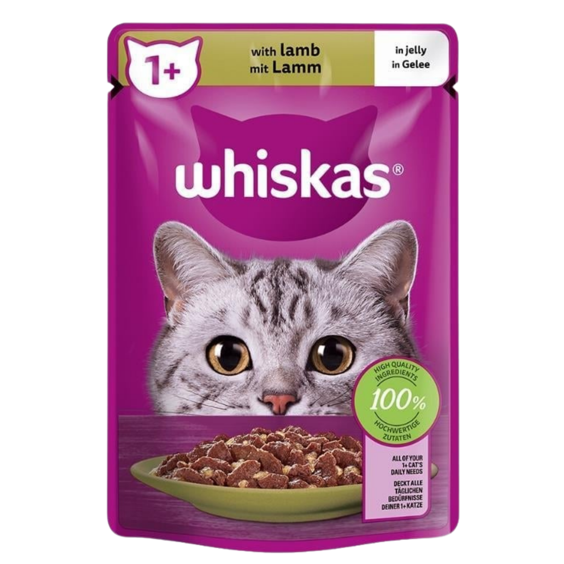 WHISKAS POUCH 85GR*28 KUZULU