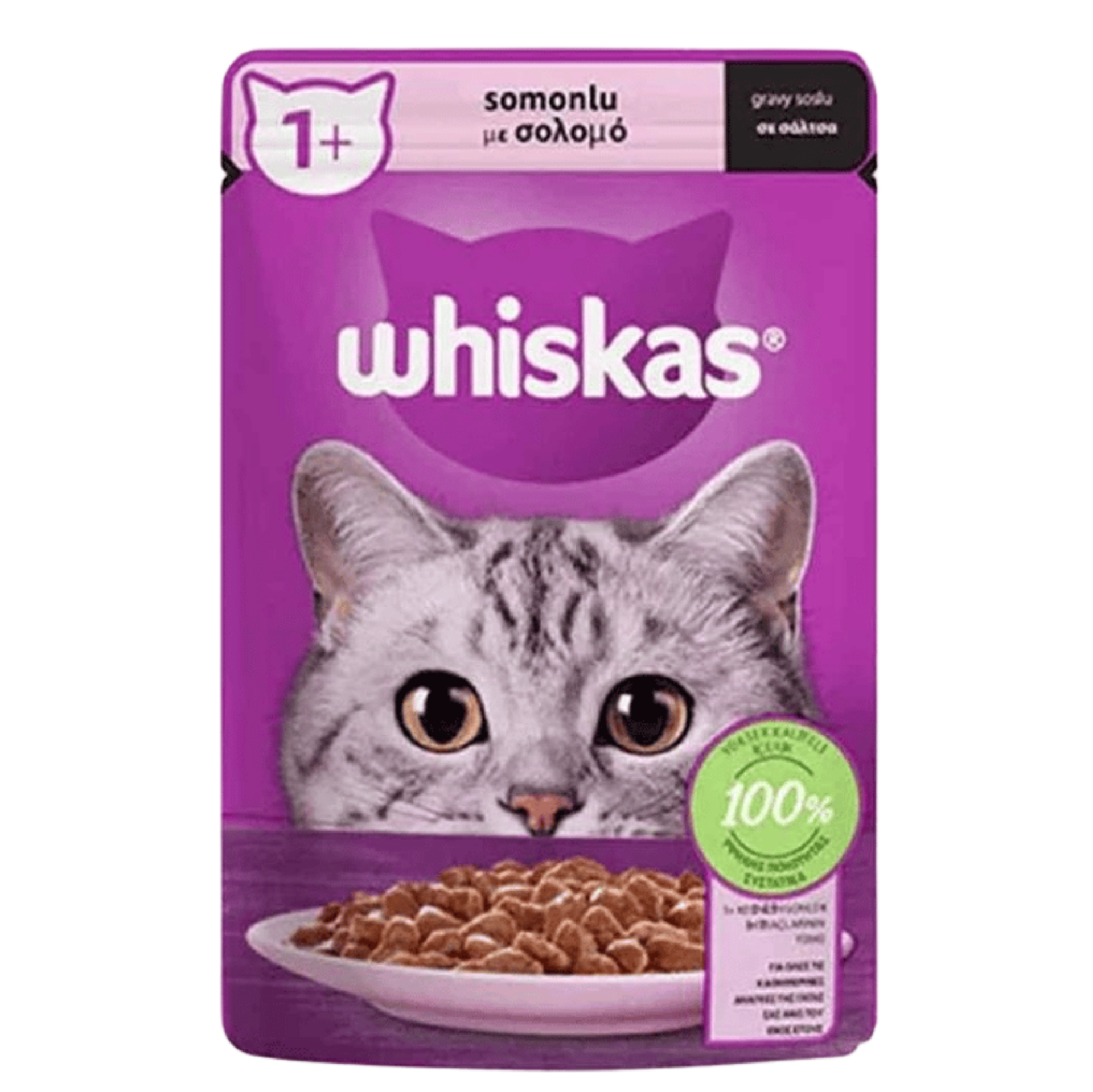 WHISKAS POUCH 85GR*28 SOMON