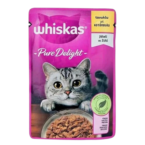 WHISKAS POUCH 85GR*28 ADET TAVUK