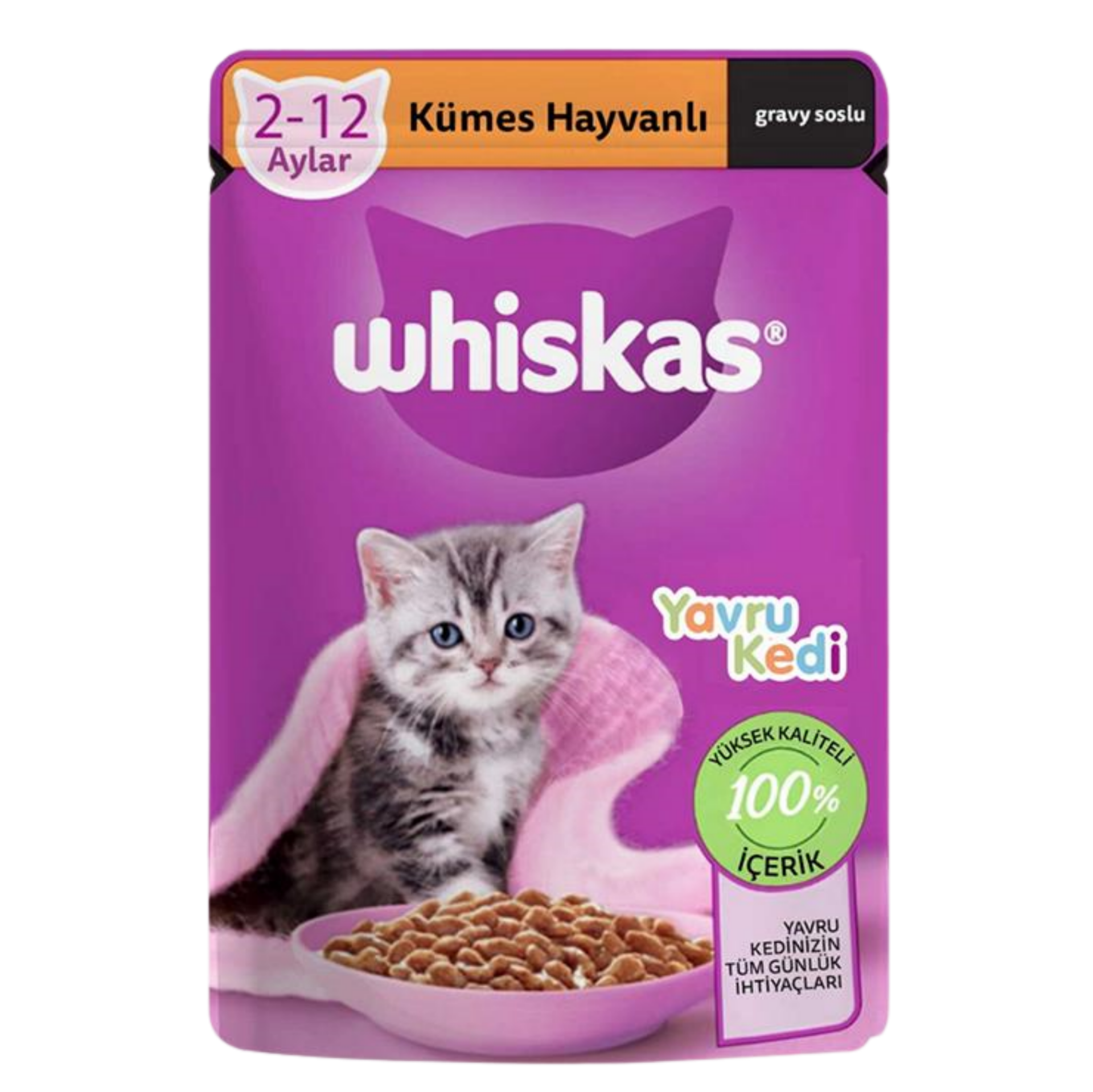 WHISKAS POUCH 85GR*28 ADET YAVRU