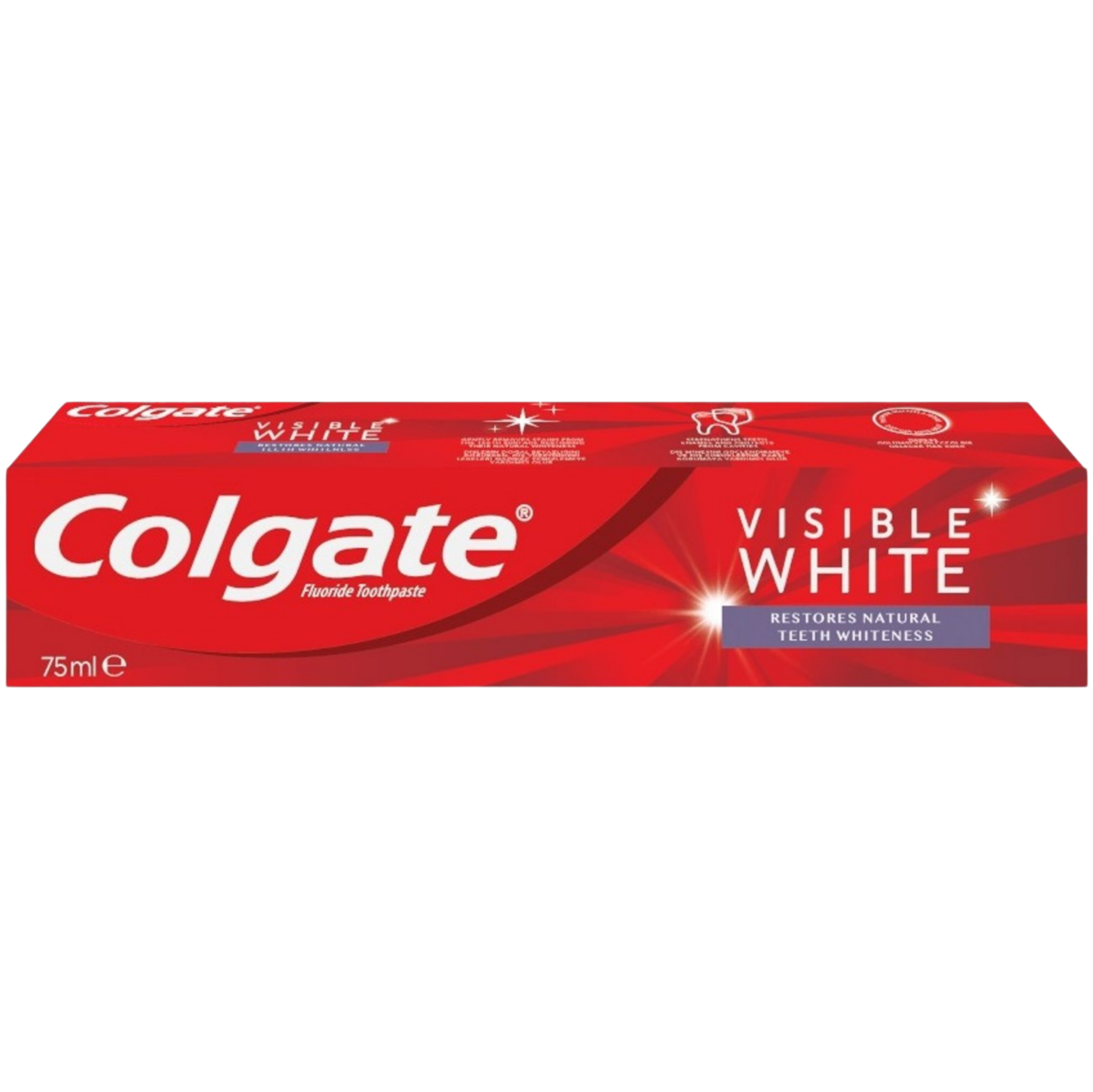 COLGATE VISIBLE WHİTE 75ML*12